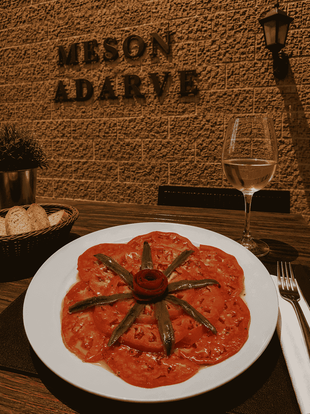TOMATE AUX ANCHOIS