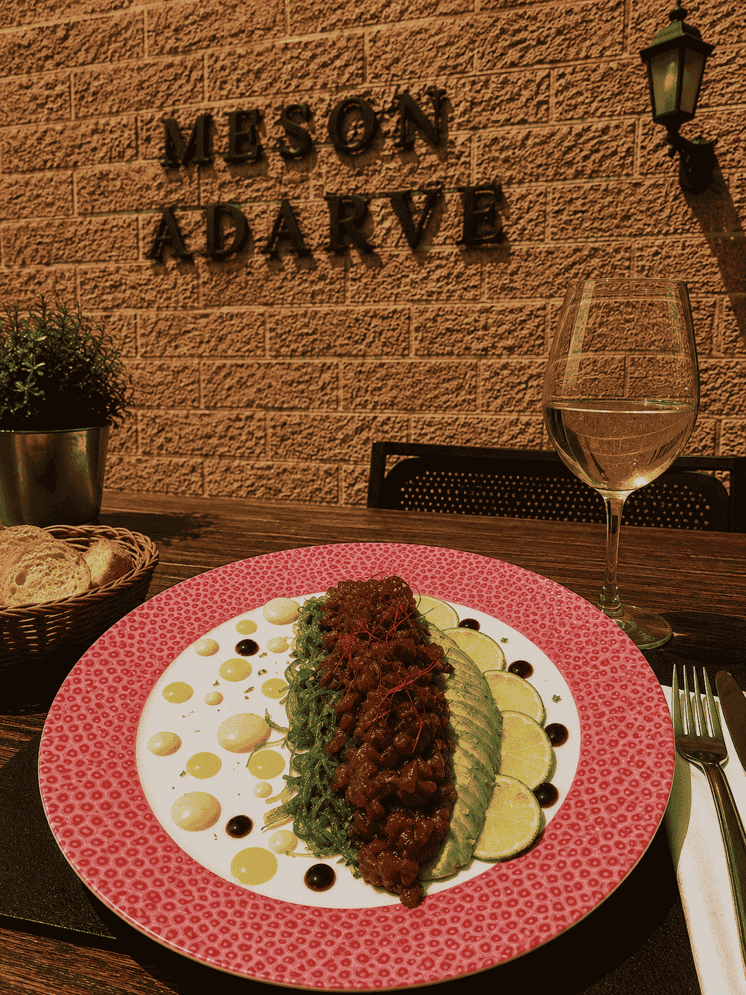 TARTAR DE ATÚN ROJO DE ALMADRABA