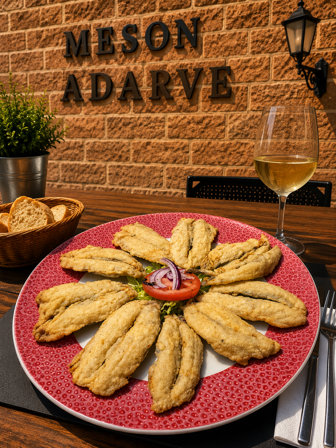 FRIED ANCHOVIES WITH LEMON
