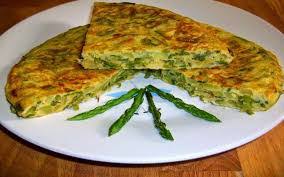 Omelete de espargos